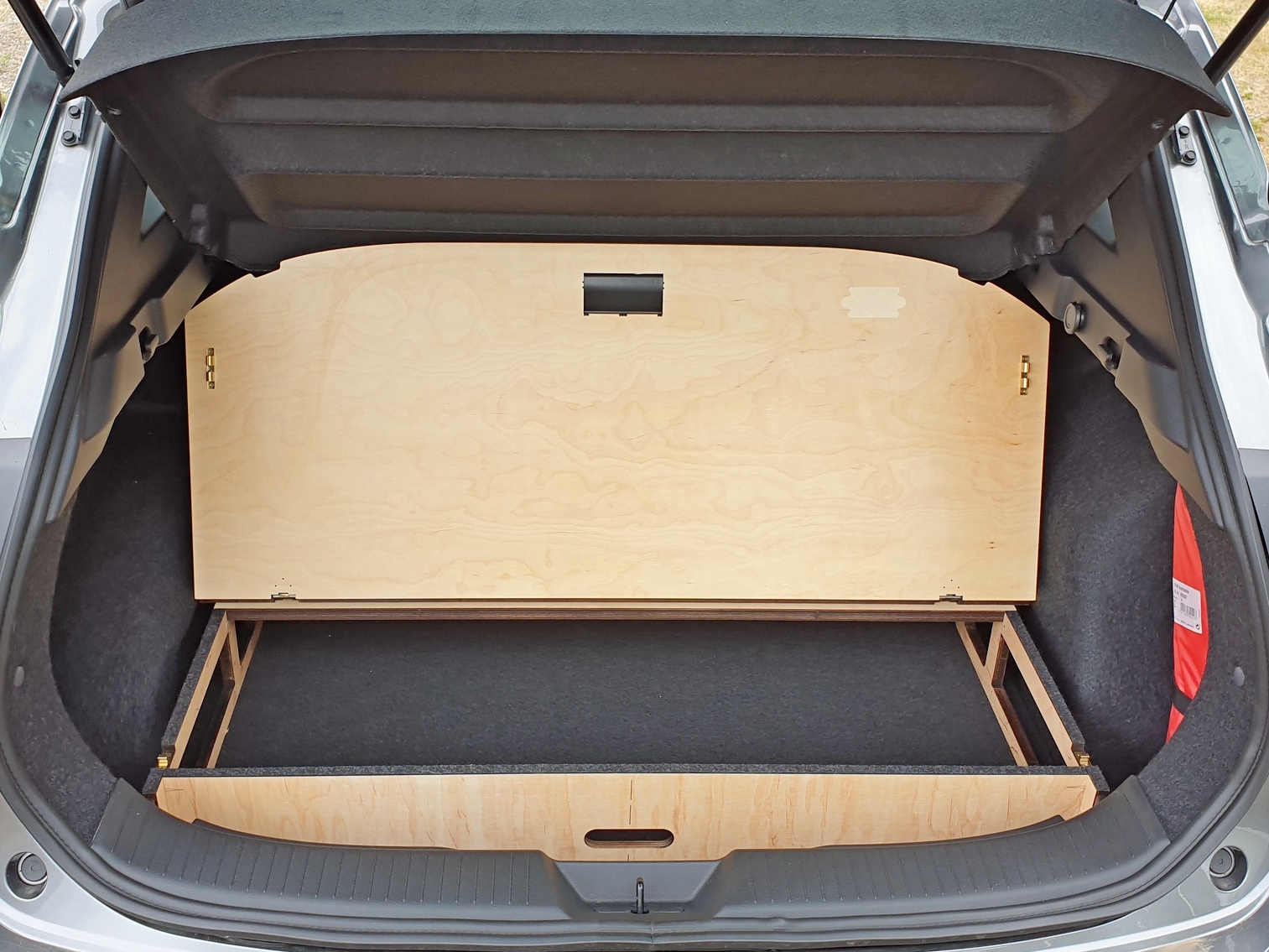 Nissan Qashqai Ladeboden, leicht ansteigend