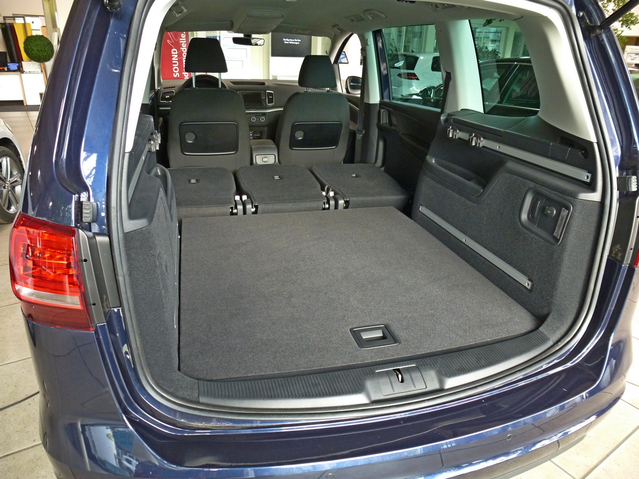 VW Sharan Standard Ladebodengestell