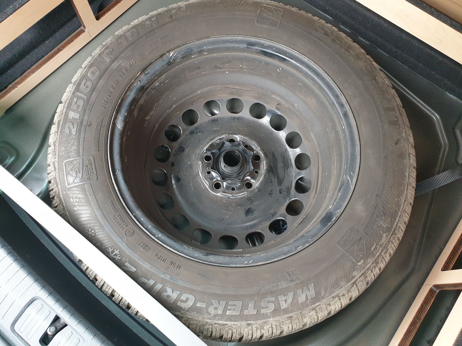 VW Tiguan II Reserverad Version